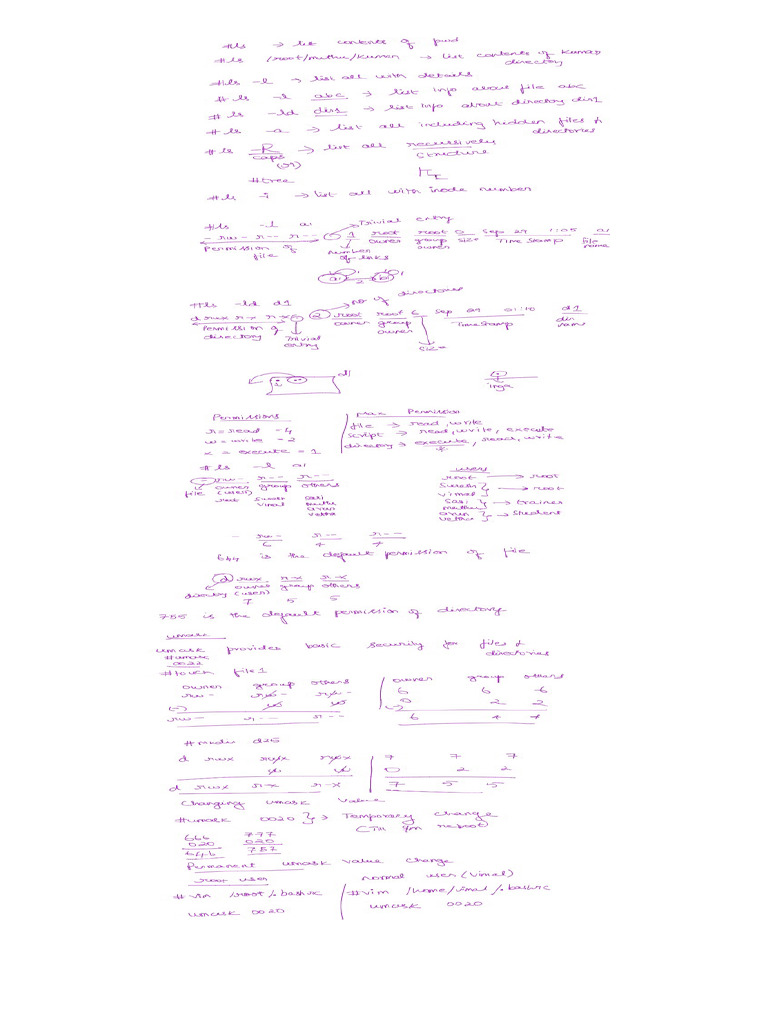 Ls permissions intro umask pdf