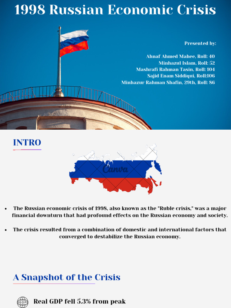 1998 Russian Economic Crisis | PDF