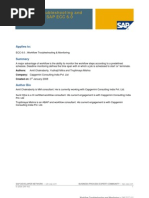 Workflow Troubleshooting and Monitoring in SAP ECC 6.0