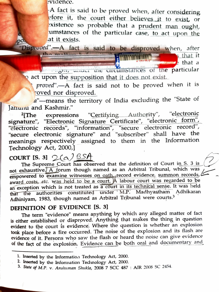 Doubt Evidence | PDF