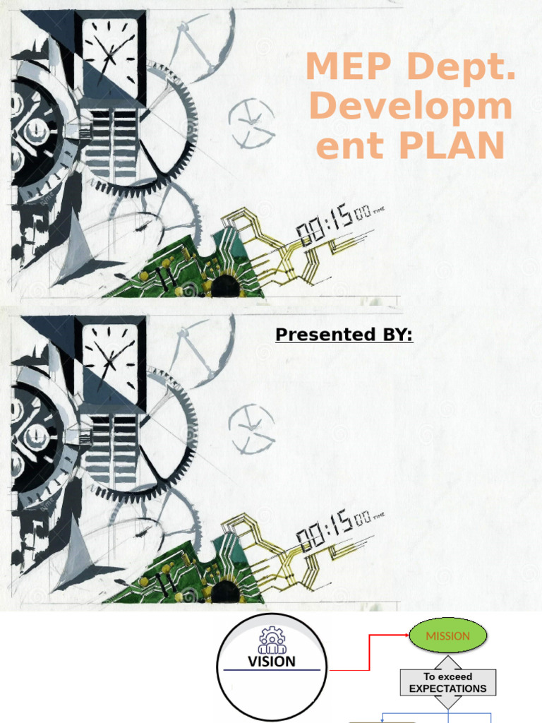 Mechanical Department Development Plan | PDF | Business
