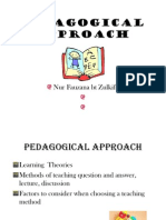 Pedagogical Approach