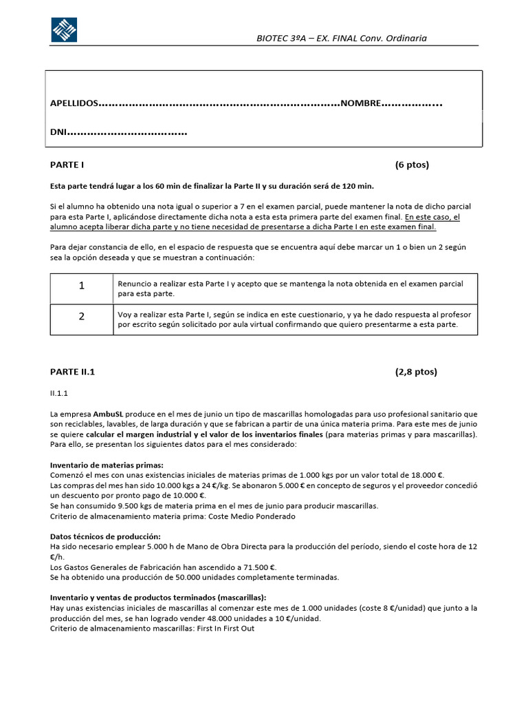 Bio+20.05+ef - Co Pii.v1 RC | PDF