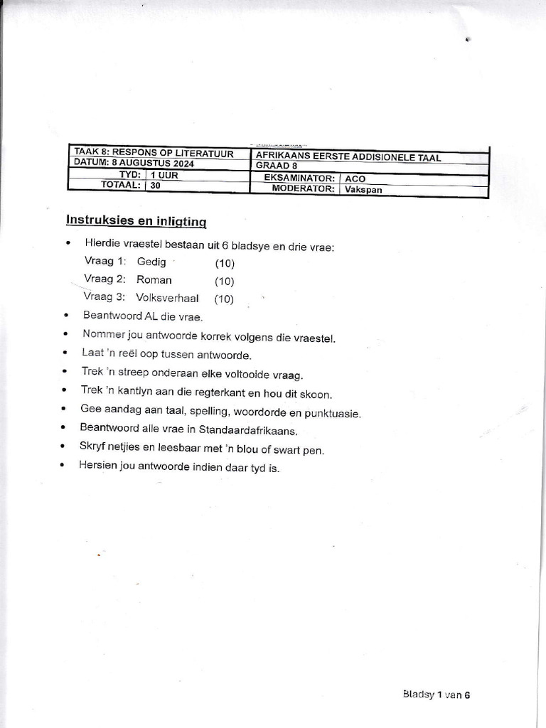 GRADE 8 AFRIKAANS STUDY GUIDE PDF FREE DOWNLOAD 2021 visual data 3