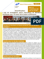 Factsheet 2 - FR: Researchers and Policy Makers