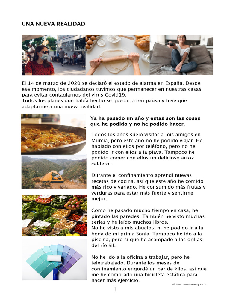 Una Nueva Realidad: Ya Ha Pasado Un Año y Estas Son Las Cosas Que He ...