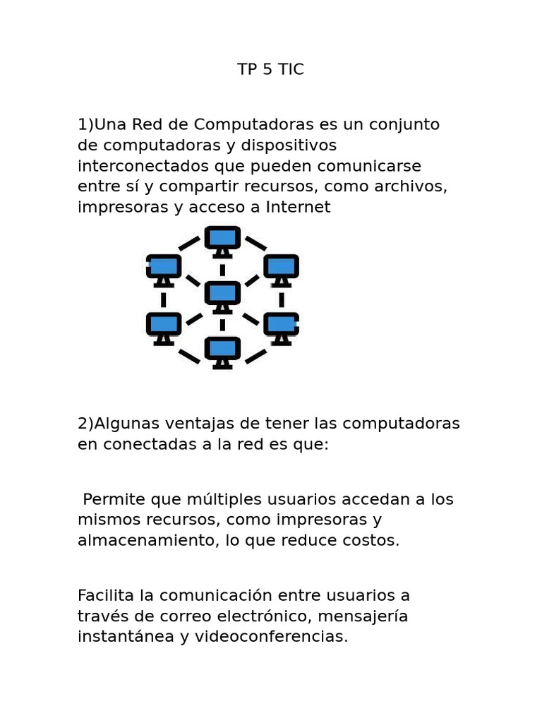TP 5 TiC N | PDF