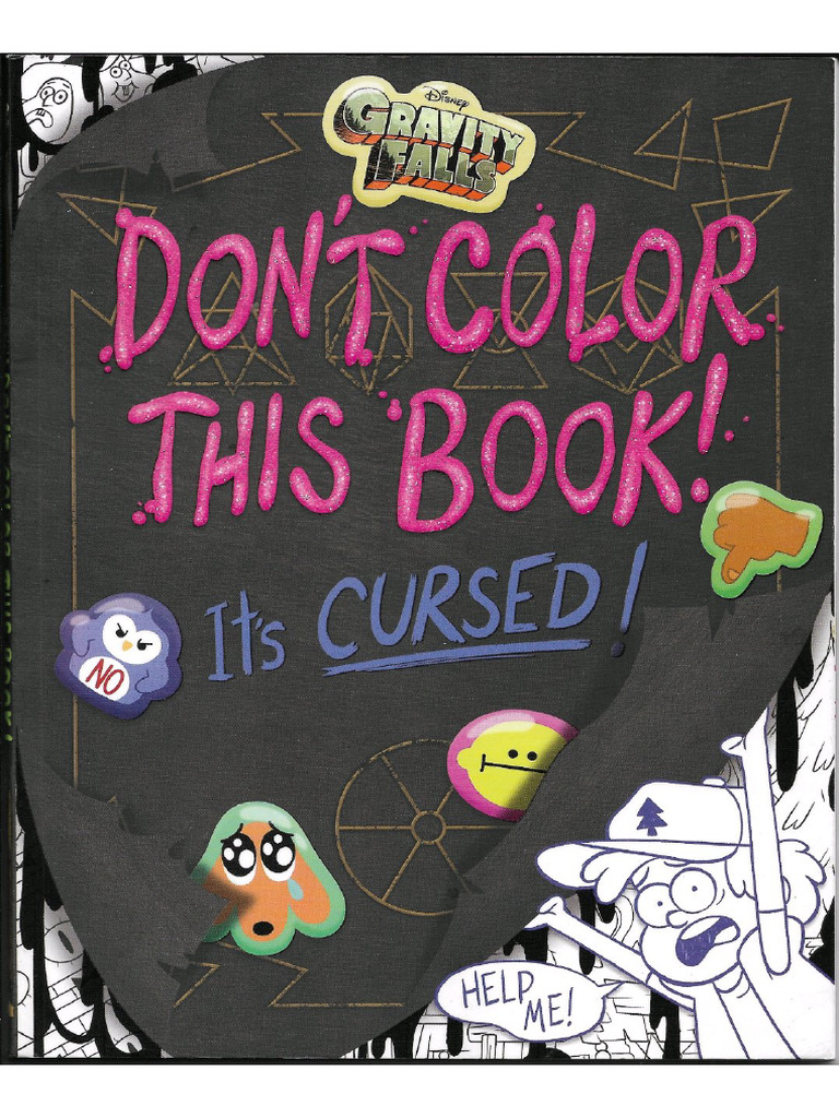Gravity Falls Don'T Color This Book Pages