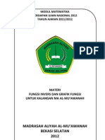 Download Modul Fungsi Invers Dan Grafik Fungsi by dekle SN77630461 doc pdf