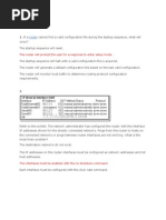 Router: CHAPTER 1 Answer