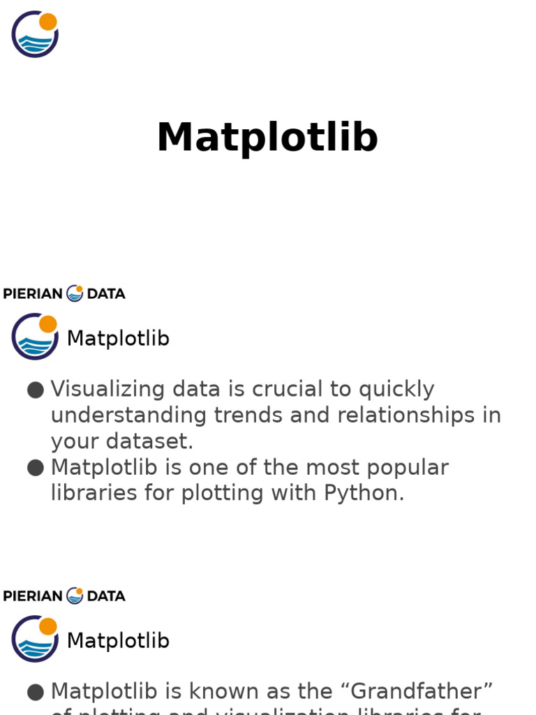 04 Matplotlib | PDF