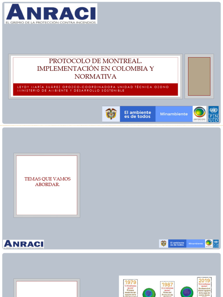 Protocolo de Montreal | PDF | Clorofluorocarbono | Cuestiones ...