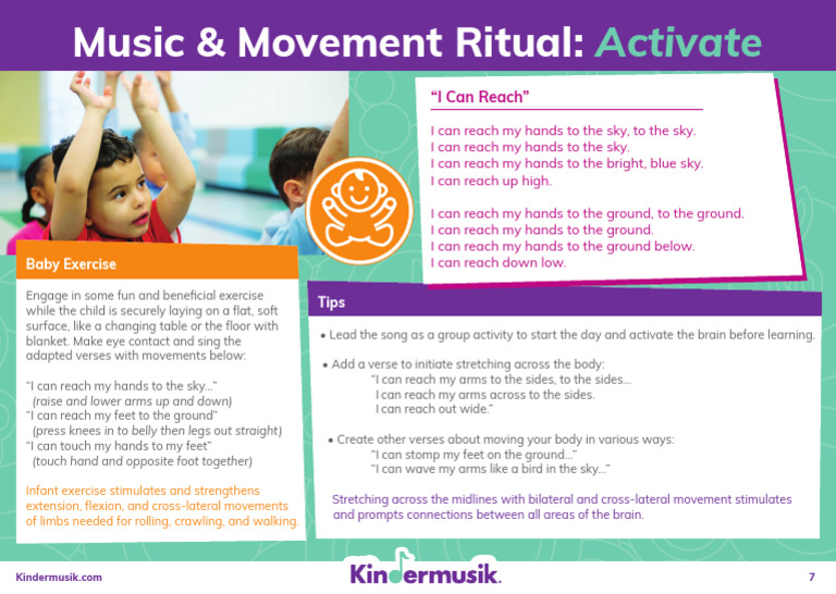 Infant Movement Ritual Activities | PDF | Language Arts & Discipline
