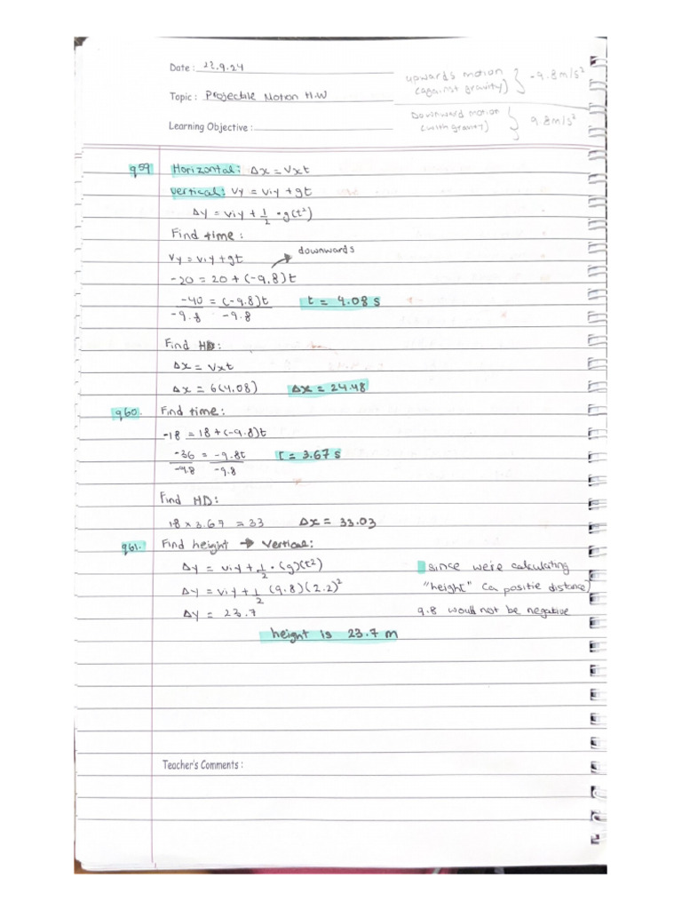 Learning Objective | PDF