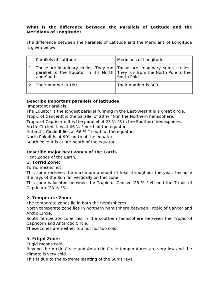 Ncert CH1 Notes Geo | PDF