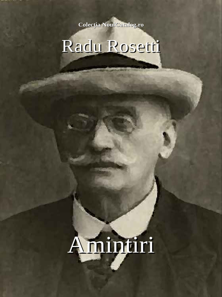Radu Rosetti Amintiri PDF
