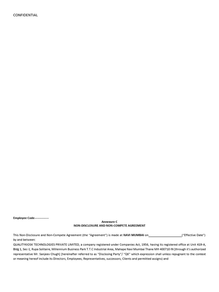 NDA - New | PDF