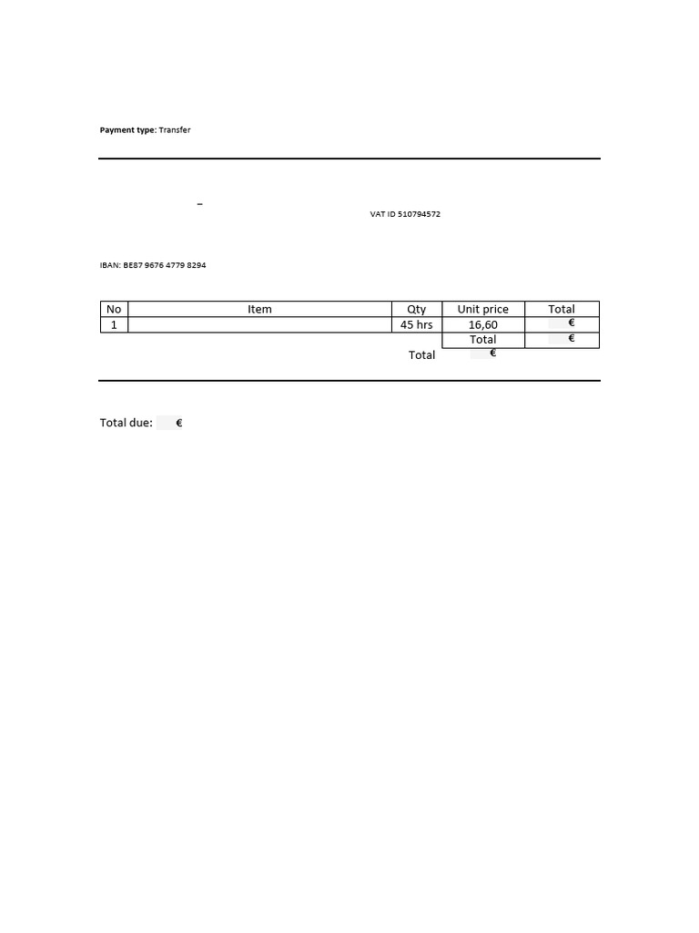 Invoice December 2023 | PDF