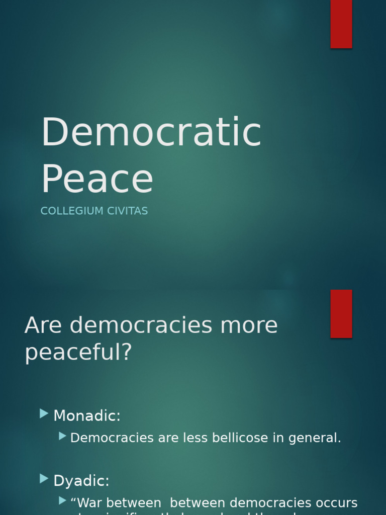 Democratic Peace | PDF