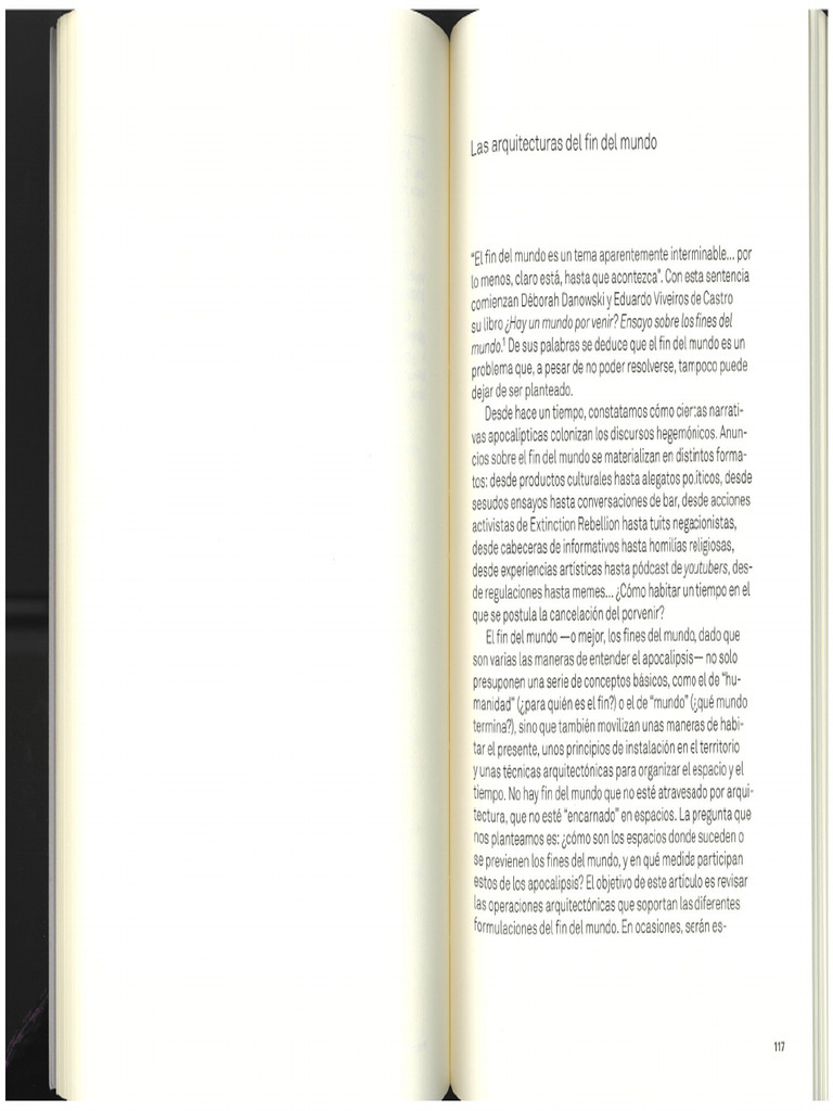 11 Las Arquitecturas Del Fin Del Mundo - Fogue Uriel | PDF