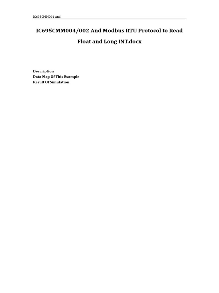 Read Float and Long INT | PDF