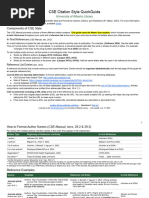 Nature Citation Style Guide | PDF | Citation | Biology