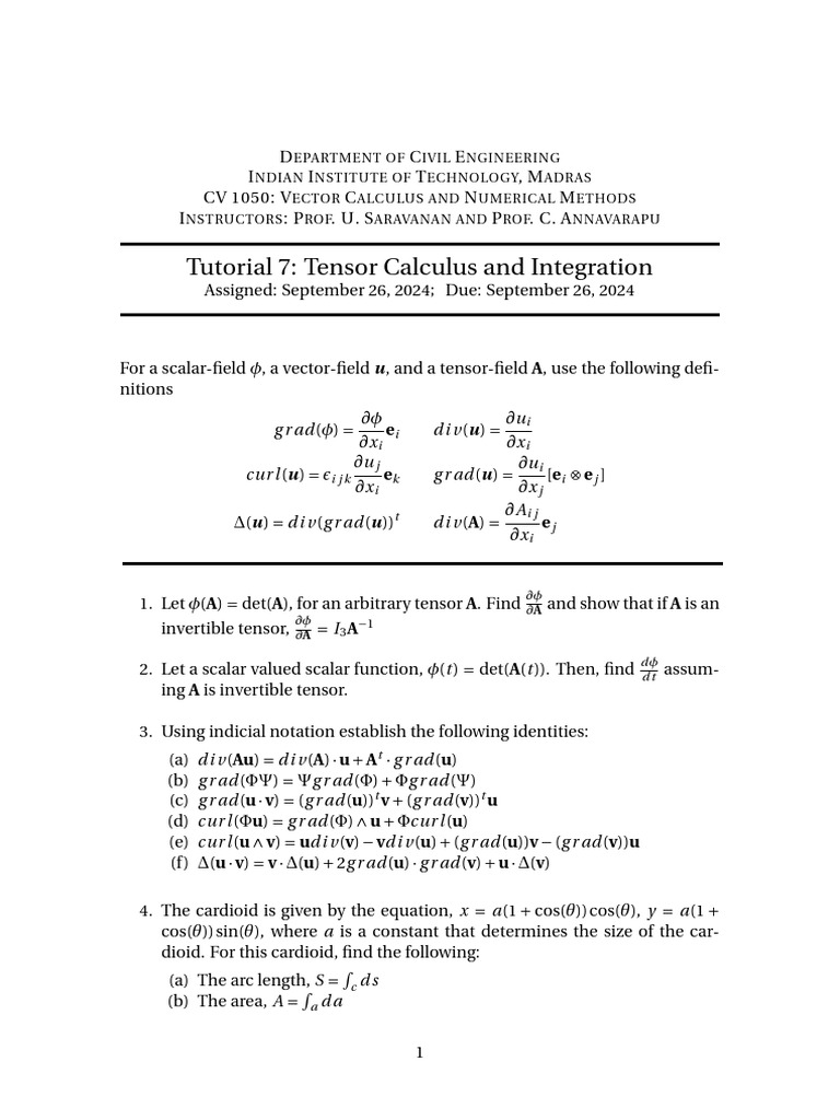 Tutorial 7 | PDF