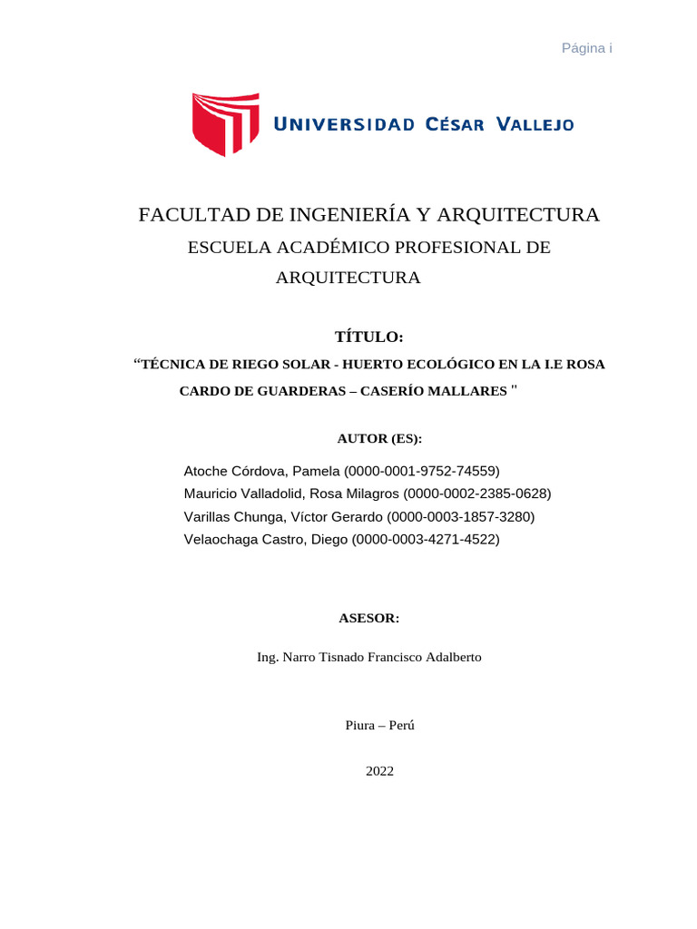 Proyecto Final | PDF