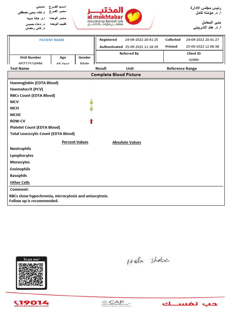 Blood Analysis 2 | PDF | Medical Specialties | Science & Mathematics