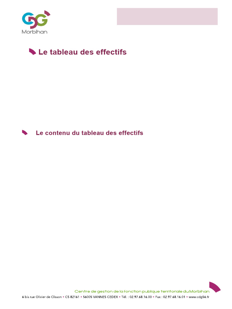 FP 1431 Tableau Effectifs | PDF