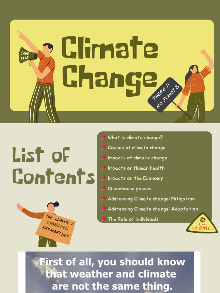 Climate Change | PDF
