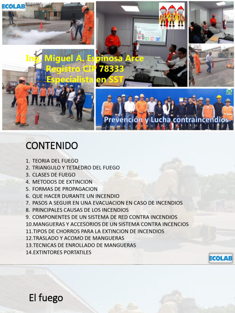 Prevencion y Combate de Incendios | PDF