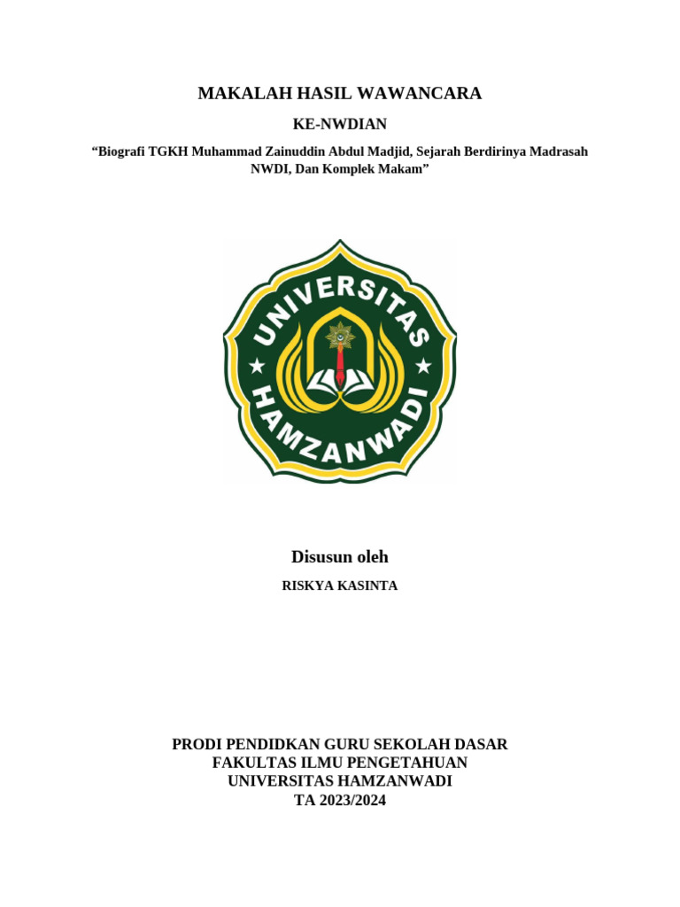 makalah-hasil-wawancara-pdf