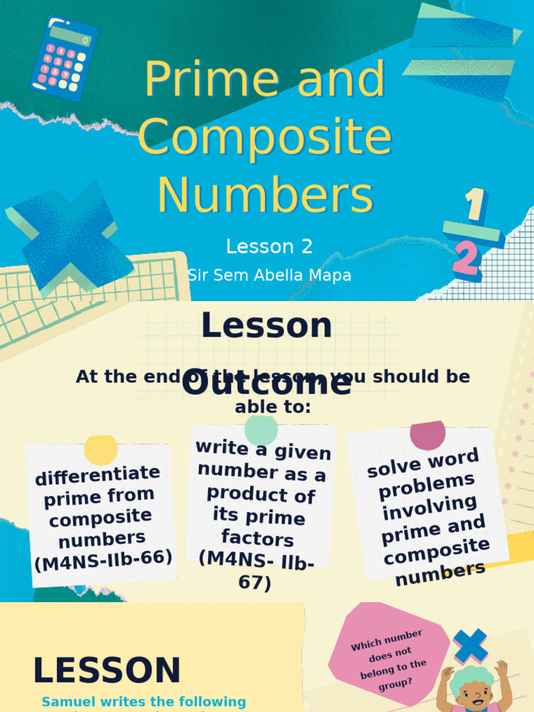 Mat100 Lesson 2 | PDF