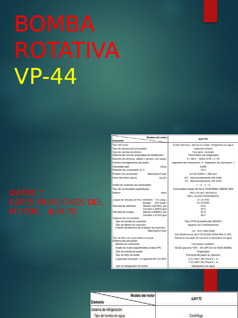Bomba Rotativa | PDF