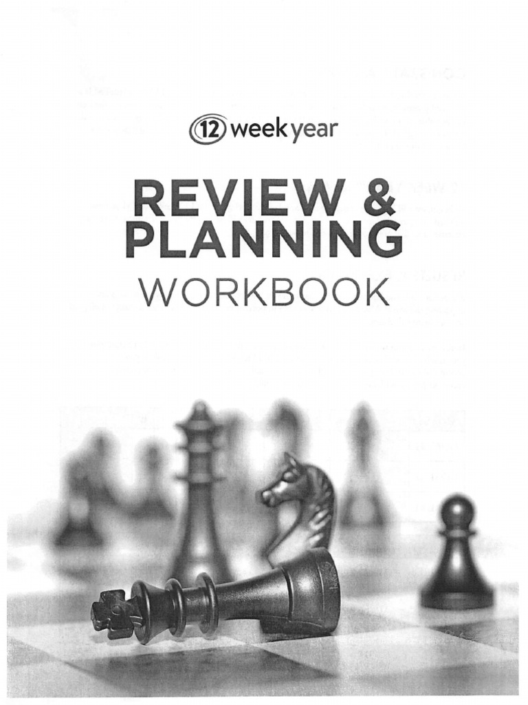 12 Week Year Review & Planning Workbook | PDF