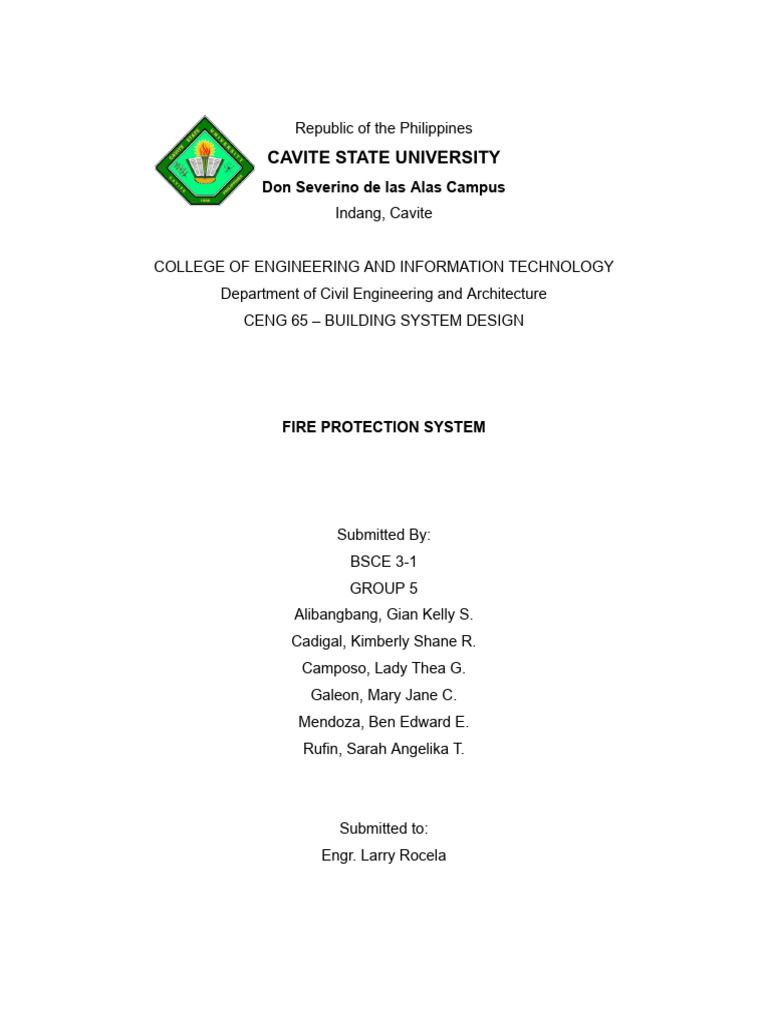 Fire Protection System | PDF