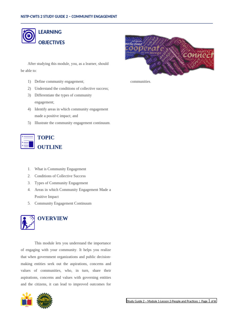 Engagement Study Guide 2 Lesson 2 People And Practices Pdf
