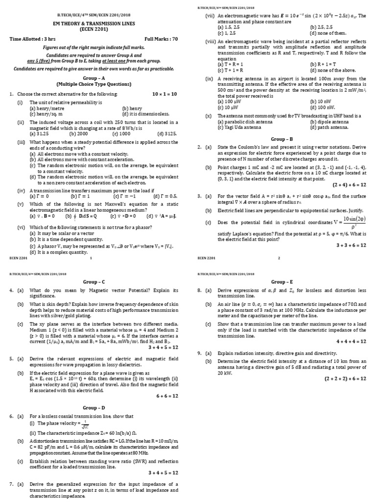 2018 Pyq | PDF