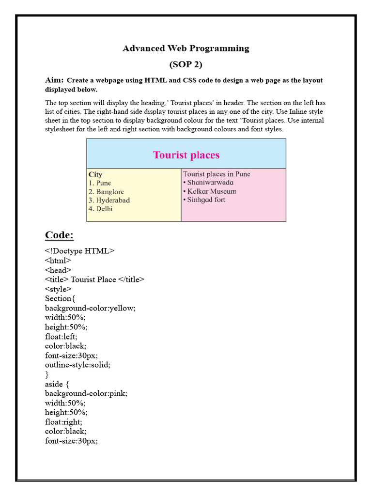 Sop 2 | PDF