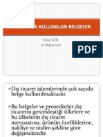 1 İhracatta Kullanilan Belgeler