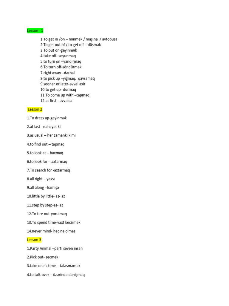 Idioms 2 | PDF