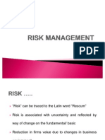 Risk Management Intro