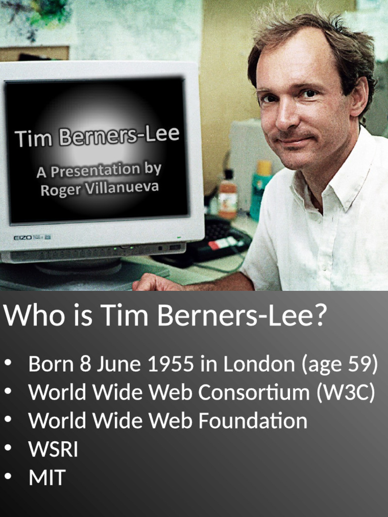 Tim Berners-Lee: Web Inventor Facts | PDF