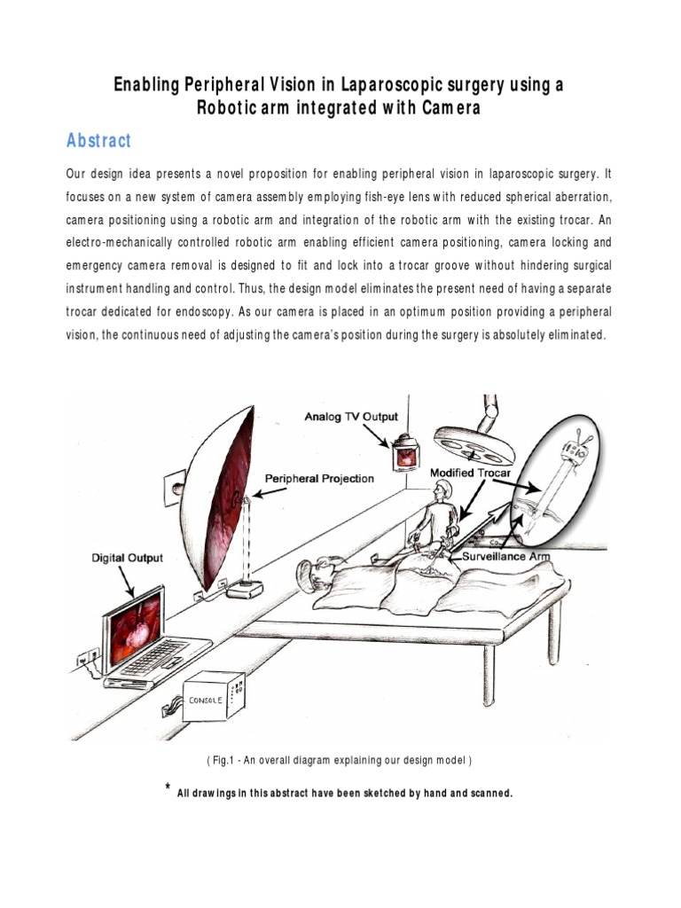 Enabling Peripheral Vision in Laparoscopic Surgery Using A Robotic Arm ...
