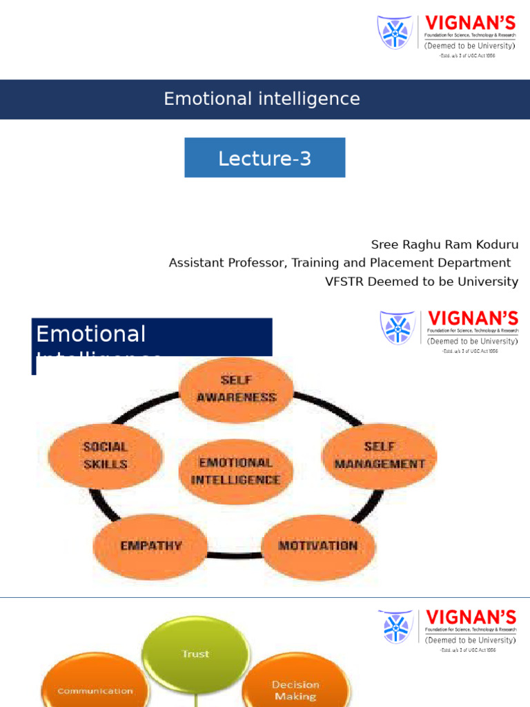L3 Emotional Intellegence | PDF | Emotional Intelligence | Intelligence