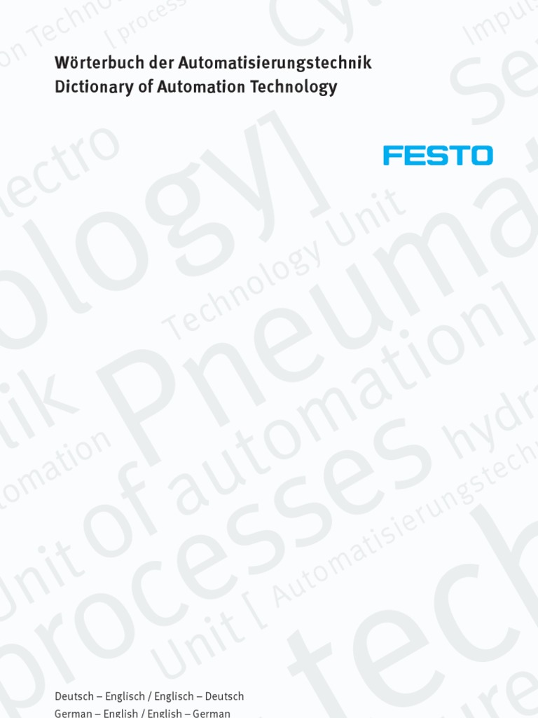 Dictionary On Automation Technology | PDF