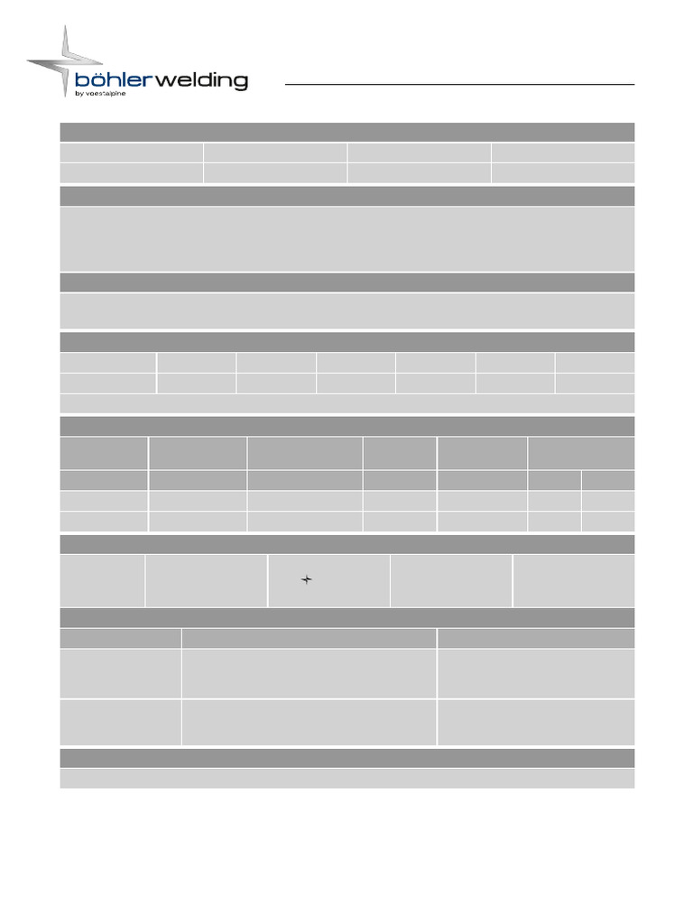 06042016000000T - Thermanit 13 - 04 Si - Tig Rod | PDF