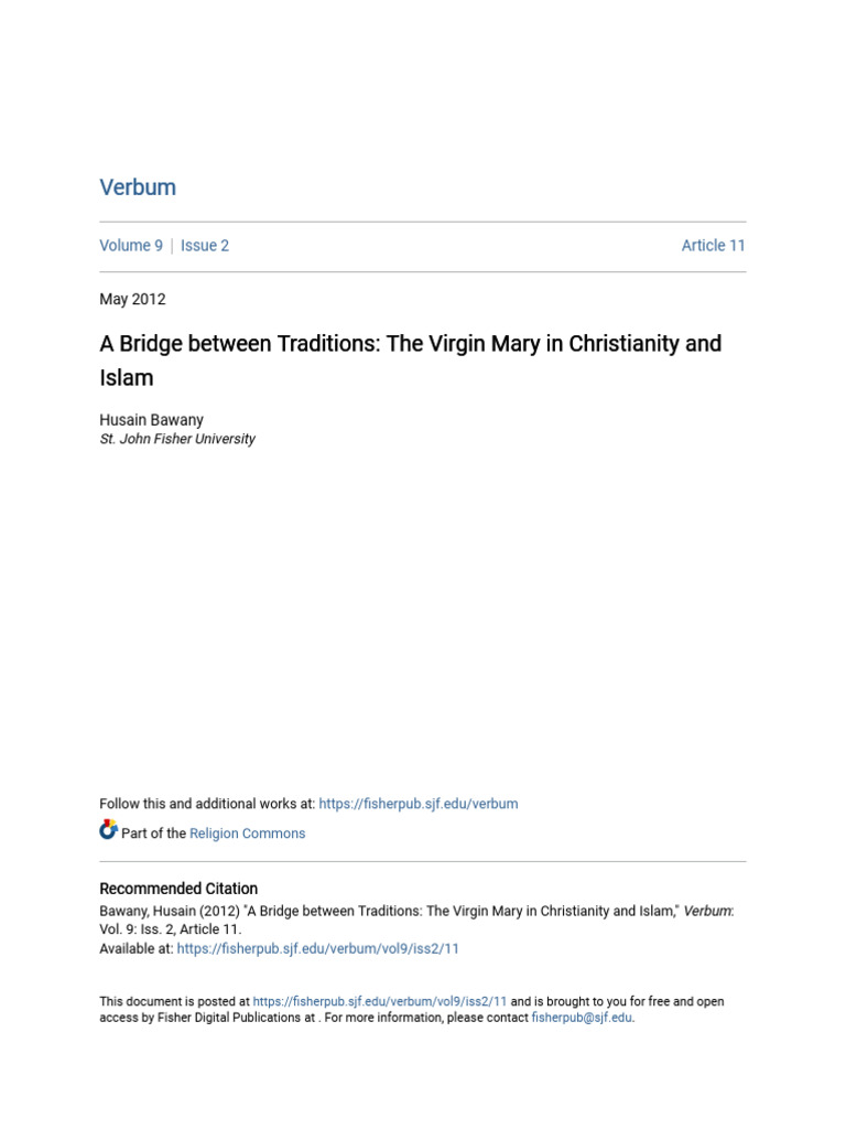 A Bridge Between Traditions PDF