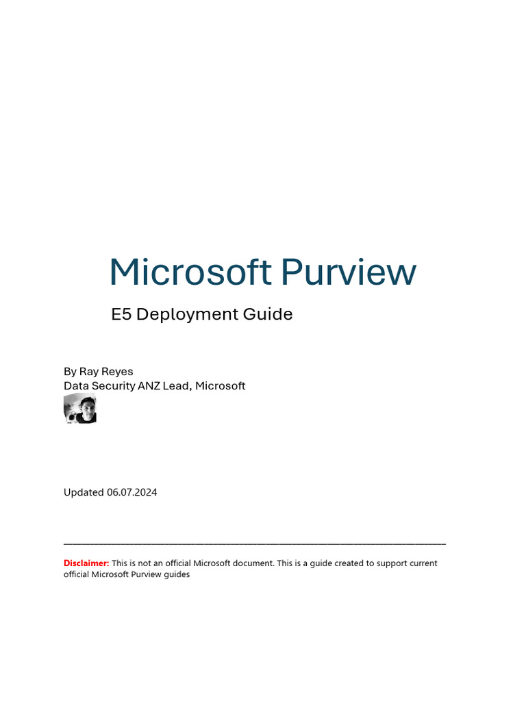 Microsoft Purview Guide 1724416677 Pdf